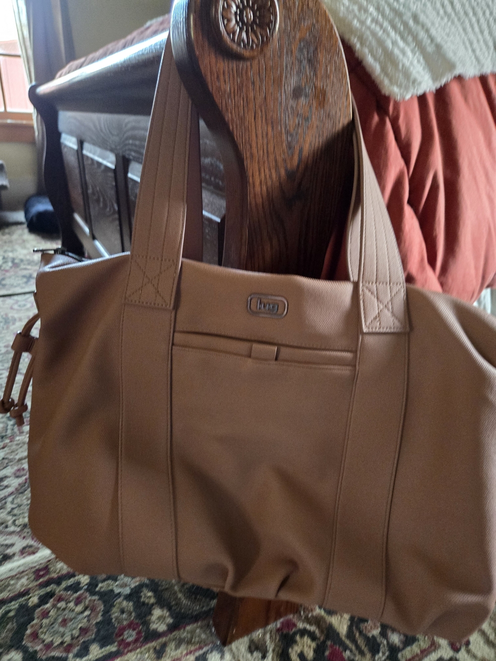 Lug Matte Luxe Vegan Leather - Piper Tote/Hobo/Crossbody/Shoulder Bag